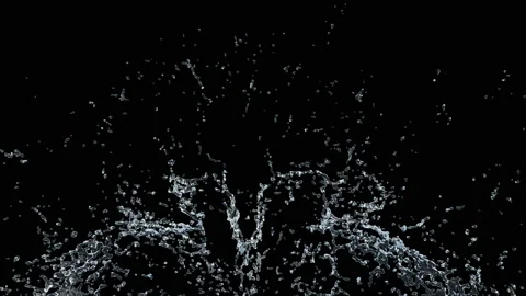Water Splash Slow-Motion Stock Footage 191548767