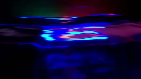Water splash in slow motion Neon colors Stock Footage 116881690