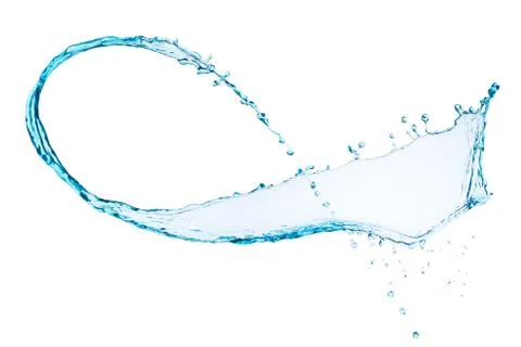Water, splash, streams, texture, motion Stock Photos
