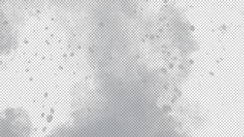 Water Splash on Transparent Background Stock Footage 144201412