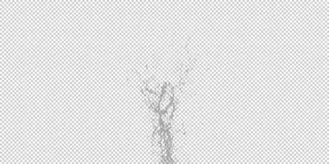 Water Splash on Transparent Background Stock Footage 144201478