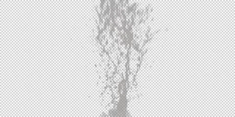 Water Splash on Transparent Background Stock Footage 144201615