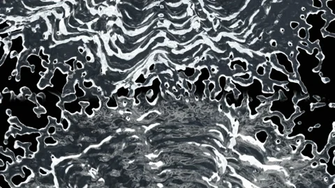 Water Splash Vertical Video Design on Black Background Stock-Footage 150098066