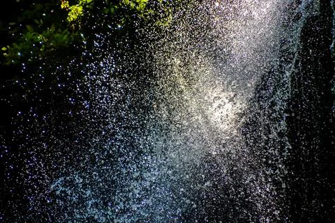 Water Splash Waterfall Fotos Stock