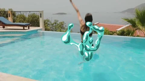 Water Splashes | After Effects 스톡 After Effects