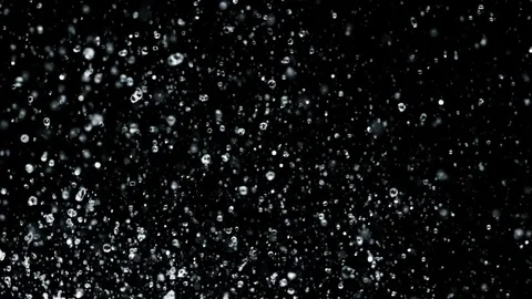 Water Splashes In And Out Of Focus - 25 Stock Footage 70001296