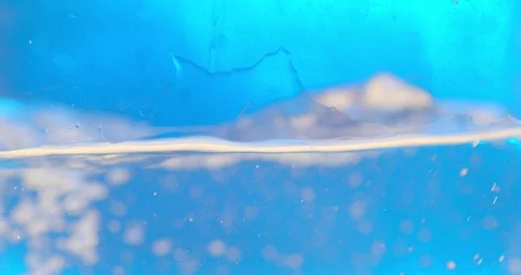 Water splashes close up footage  Stock Footage 115098666
