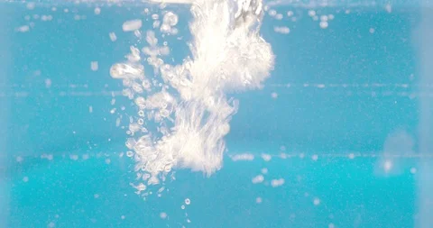 Water splashes close up footage  Stock Footage 115099056
