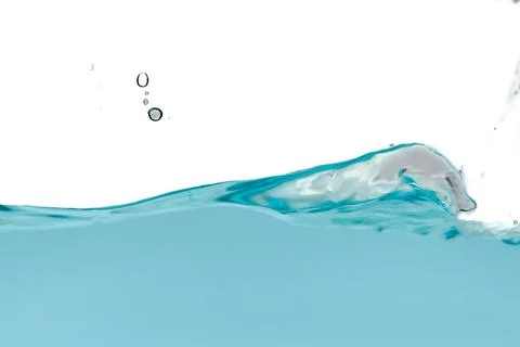 Water Splashes Create Dynamic Shapes and Movement in a Clear Environment Du.. Stock Photos