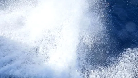 Water Splashes Fly Video stock 86572444