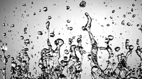 Water splashes hd Stock Footage 229315289