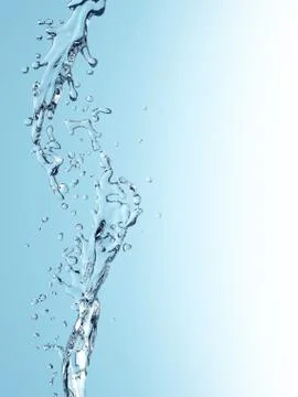 Water splashes Stock Illustration
