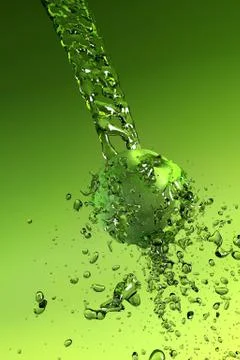 Water splashes Stock Illustration