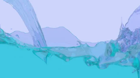 Water Splashing Stock Footage 54826353