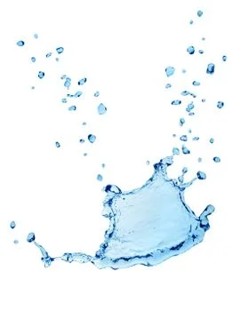 Water splashing Stock Photos