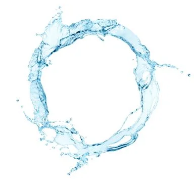 Water splashing Stock Photos