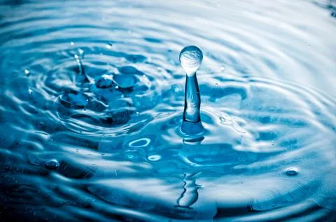 Water splashing Stock Photos