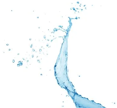 Water splashing Stock Photos