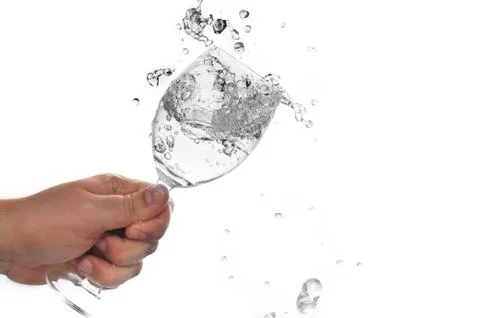 Water splashing Foto stock
