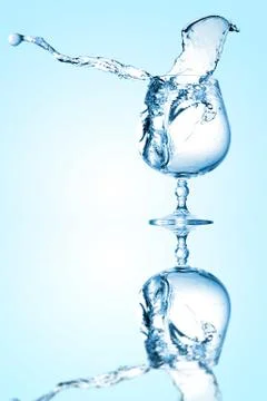 Water splashing Stock Photos