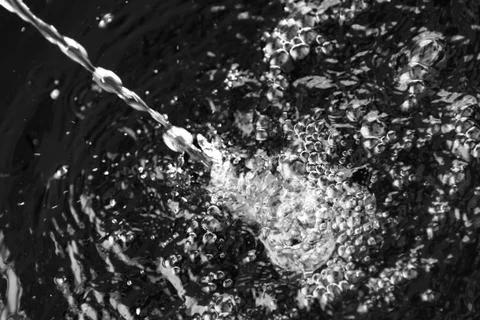 Water splashing Stock-Fotos