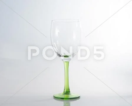 Water Splashing In A Wineglass
