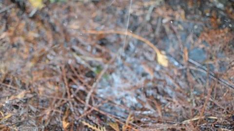 Water spout pull focus Stock Footage 87477658