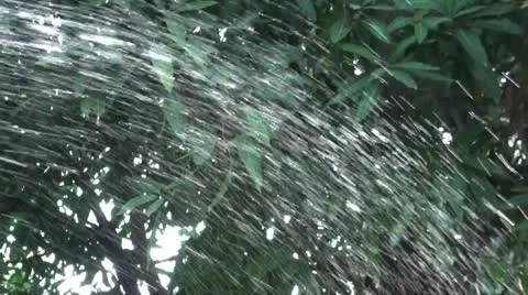 Water spray Stock Footage 12579277