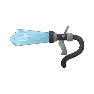 Water spray illustration Stock Illustration