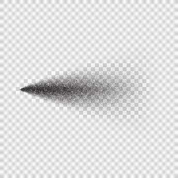 Water spray mist of atomizer on transparent background png Stock Illustration