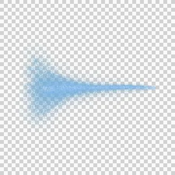 Water spray mist of atomizer on transparent background png Stock Illustration