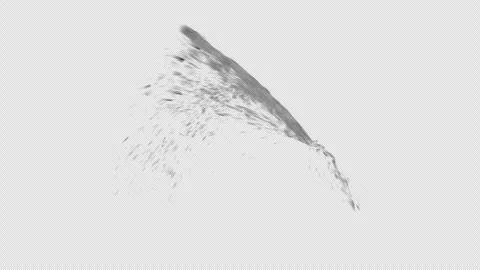 Water spray with pressur 2 Video stock 336324367
