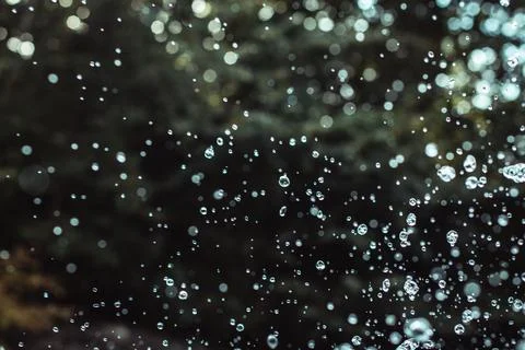 Water spray from the waves Stock Photos