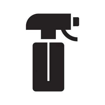 Water sprayer vector icon logo design Stock Illustration