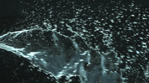 Water spraying, slow motion Stock-Footage 62279234