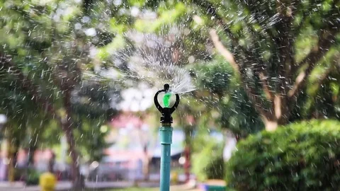 Water with sprinkle Stock Footage 83590348