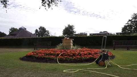 Water Sprinkler Stock Footage 78301152