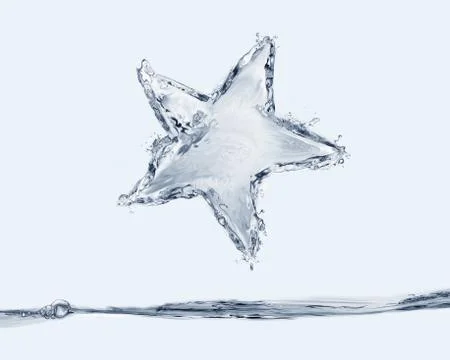 Water Star Stock Illustration
