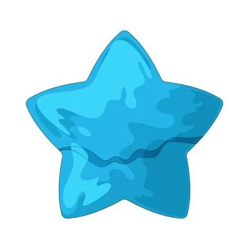 Water star illustration Stock Illustration