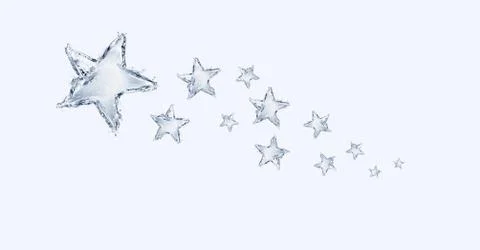 Water Star Trail Stock Illustration