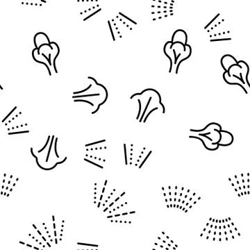 Water, Steam, Liquid Spray Vector Seamless Pattern 스톡 일러스트