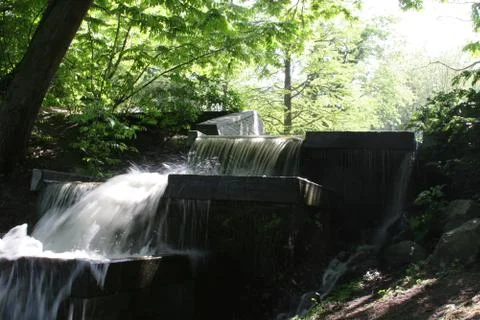 Water steps Stock Photos