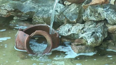 Water stones 2 Stock Footage 11320869