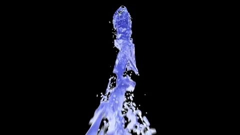 Water stream blue1 Stock-Footage 342144368
