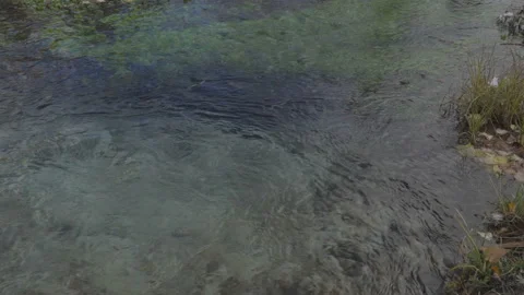Water stream clean water bottom Stock-Footage 85494190