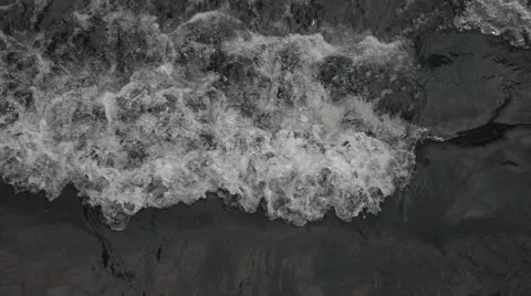 Water stream  of the creek ,slow motion Stock Footage 65481162