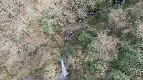 Water stream drone Stock Footage 263919789