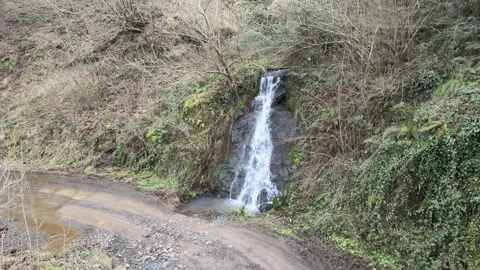 Water stream drone Stock Footage 264016391