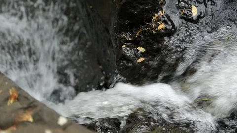 Water In A Stream Stock Footage 104826111
