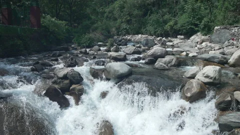 Water Stream in the Himalayas Stock Footage 231987155
